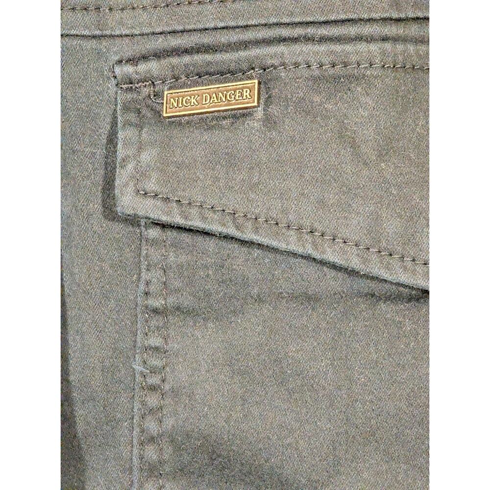 Nick Danger Pants Mens 36x30 Black Cargo Relaxed Fit Utility - Picture 5 of 16